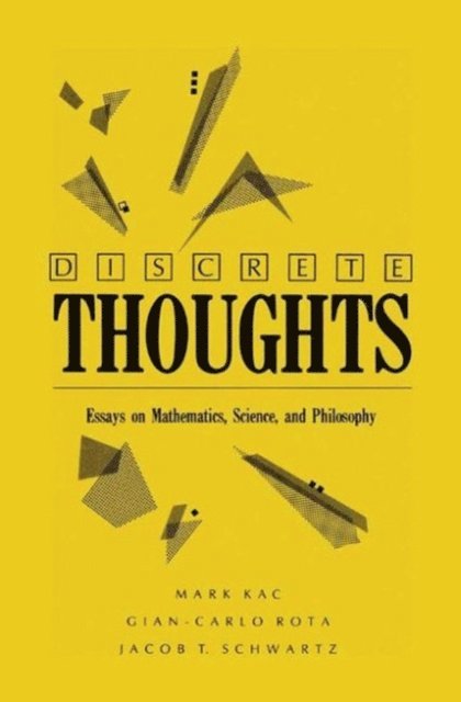 SCHWARTZ, ROTA, KAC - Discrete Thoughts, E-bok