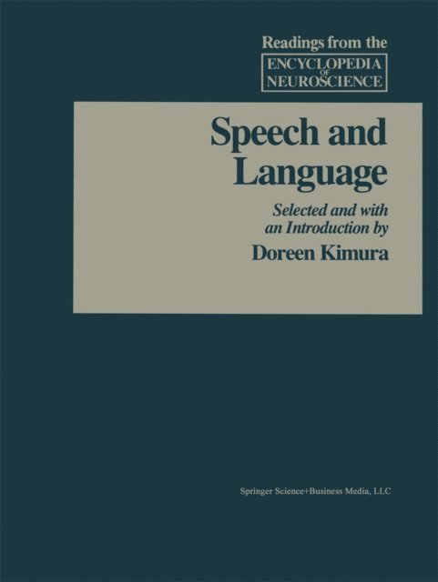 ADELMAN - Speech and Language, E-bok