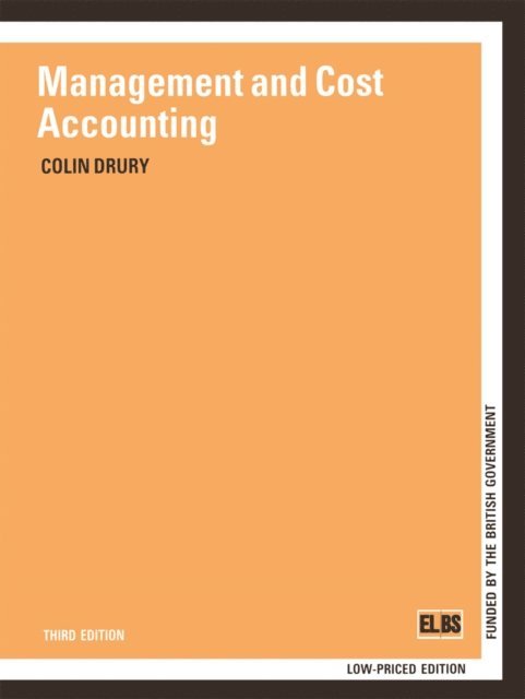COLIN M. DRURY - MANAGEMENT AND COST ACCOUNTING, E-bok
