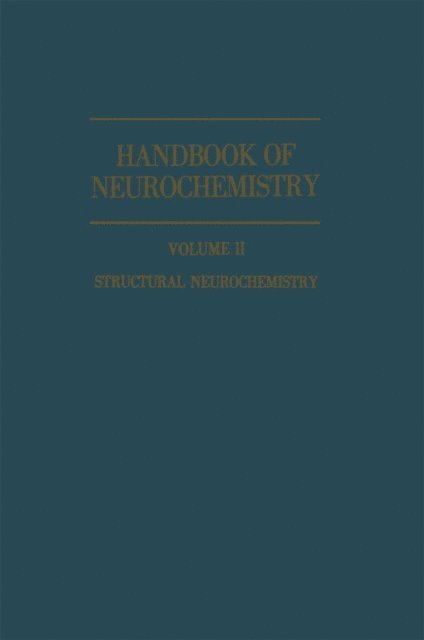 Abel Lajtha - Handbook of Neurochemistry, E-bok