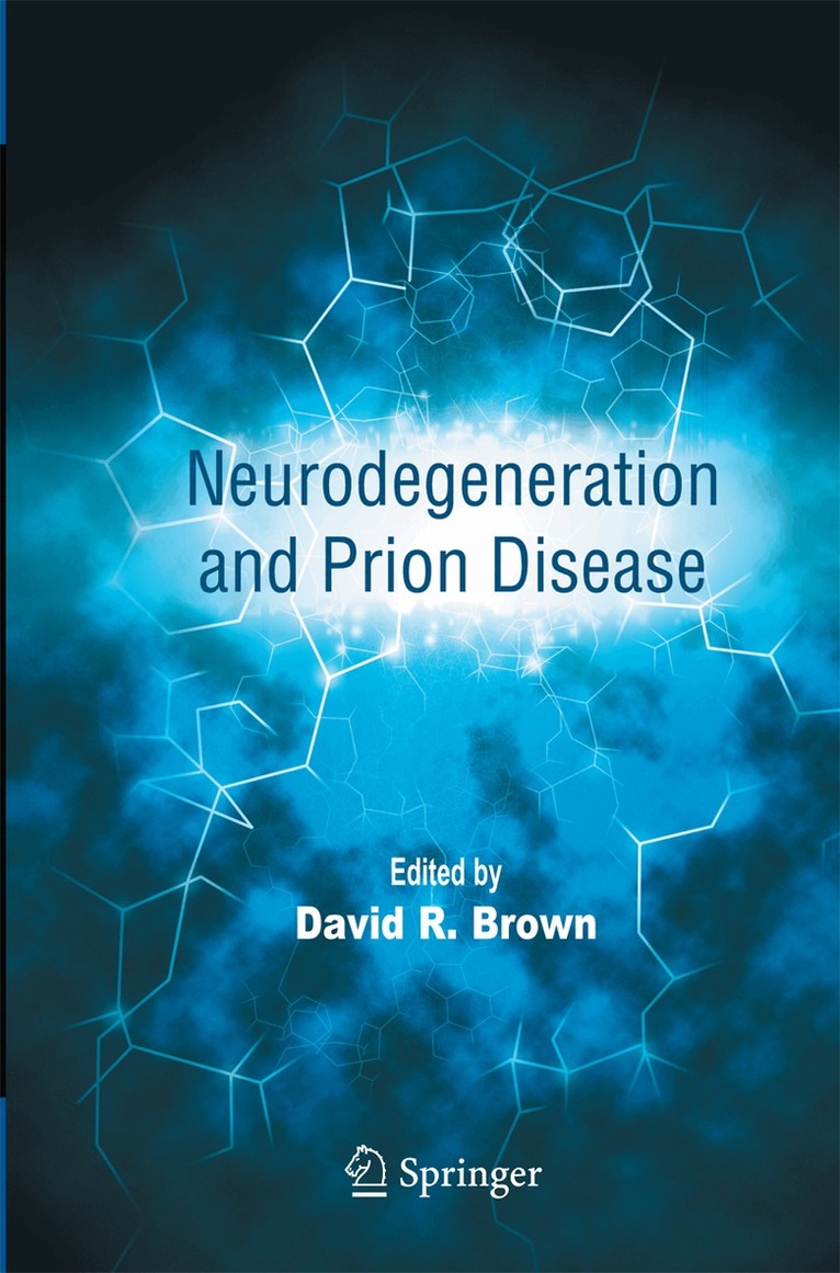 David R. Brown - Neurodegeneration and Prion Disease, Häftad