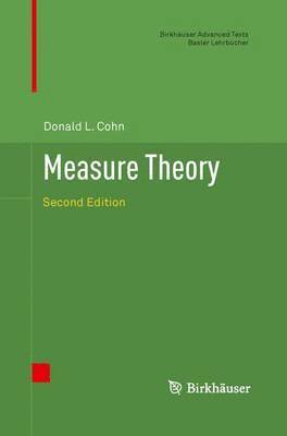 Measure Theory av Donald L Cohn