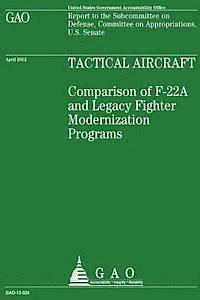 Government Accountability Office - Tactical Aircraft: Comparison of F-22A and Legacy Fighter Modernization Programs, Häftad. Tillgänglighet: Lägg i varukorg