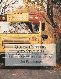 John Pennington - Quick Centers and Stations: Second Grade Math Word Problem Addition within 100 ccss.2.oa.a.1, Häftad. Tillgänglighet: Lägg i varukorg