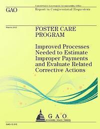 Government Accountability Office - Foster Care Program: Improved Processes Needed to Estimate Improper Payments and Evaluate Related Corrective Actions, Häftad. Tillgänglighet: Lägg i varukorg