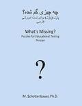 What's Missing? Puzzles for Educational Testing: Persian