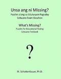 What's Missing? Puzzles for Educational Testing: Cebuano Testbook