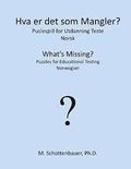 Hva er det som Mangler? Puslespill for Utdanning Teste: Norsk