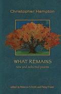 What Remains: New and Selected Poems