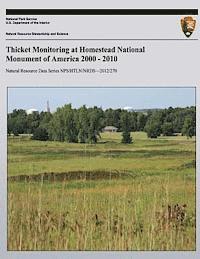 Thicket Monitoring at Homestead National Monument of America 2000 - 2010