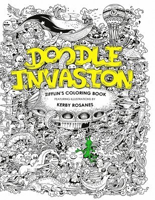 Zifflin - Doodle Invasion: Zifflin's Coloring Book, Häftad