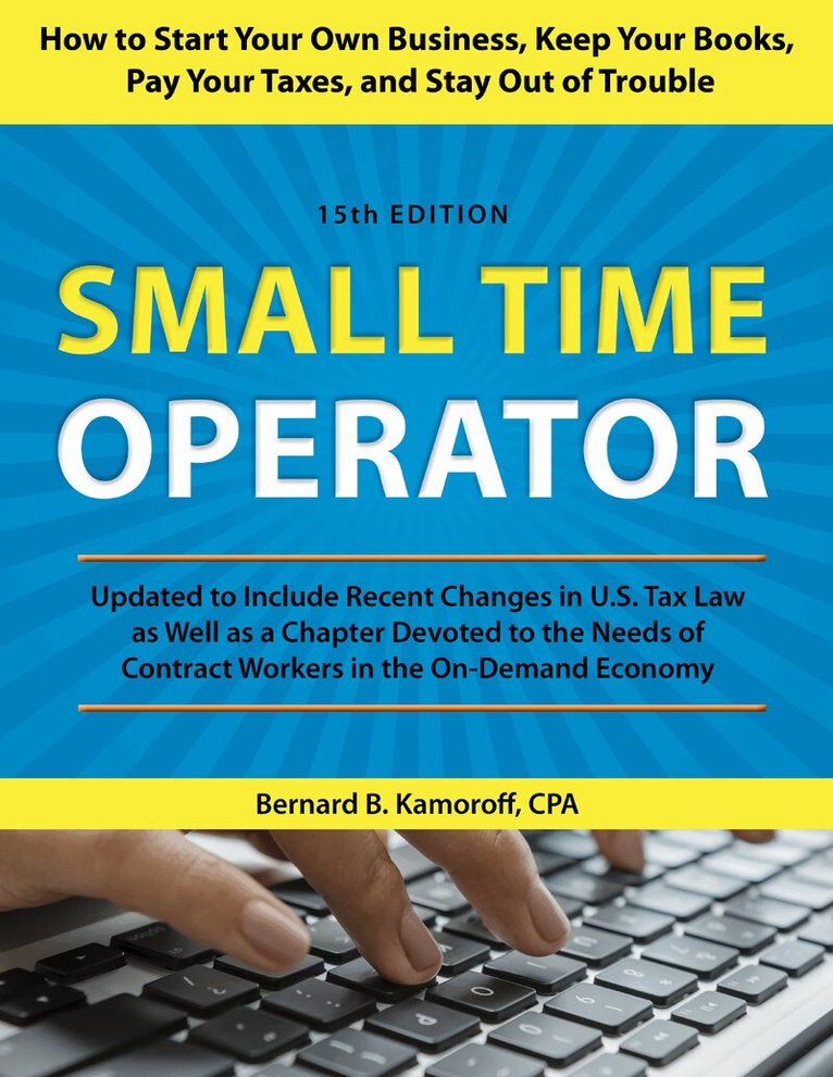 Bernard B. Kamoroff - Small Time Operator, Häftad. Tillgänglighet: Lägg i varukorg