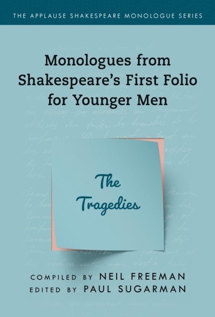 Paul Sugarman - Monologues from Shakespeare’s First Folio for Younger Men, E-bok. Tillgänglighet: Lägg i varukorg