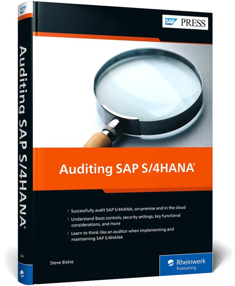 Steve Biskie - Auditing SAP S/4HANA, Inbunden. Tillgänglighet: Lägg i varukorg