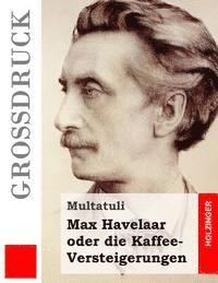 Multatuli - Max Havelaar oder die Kaffee-Versteigerungen (Großdruck), Häftad