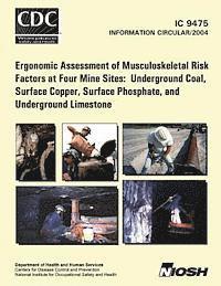 Fred C. Turin, Centers for Disease Control and Preventi - Ergonomic Assessment of Musculoskeletal Risk Factors at Four Mine Sites: Underground Coal, Surface Copper, Surface Phosphate, and Underground Limeston, Häftad. Tillgänglighet: Lägg i varukorg