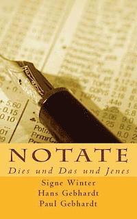 Hans Gebhardt, Paul Gebhardt - Notate: Dies und Das und Jenes, Häftad. Tillgänglighet: Lägg i varukorg