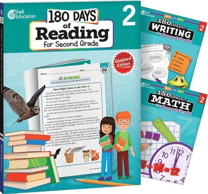 Multiple Authors, Brenda A. Van Dixhorn - 180 Days(tm) Reading, Writing and Math for Grade 2: 3-Book Set: Practice, Assess, Diagnose, Häftad