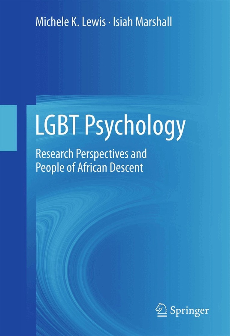 Michele K. Lewis, Isiah Marshall - LGBT Psychology, Häftad. Tillgänglighet: Lägg i varukorg