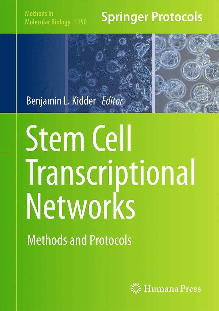 Benjamin L. Kidder - Stem Cell Transcriptional Networks, Inbunden