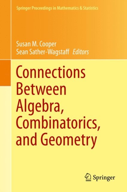 Sean Sather-Wagstaff, Susan M. Cooper - Connections Between Algebra, Combinatorics, and Geometry, E-bok