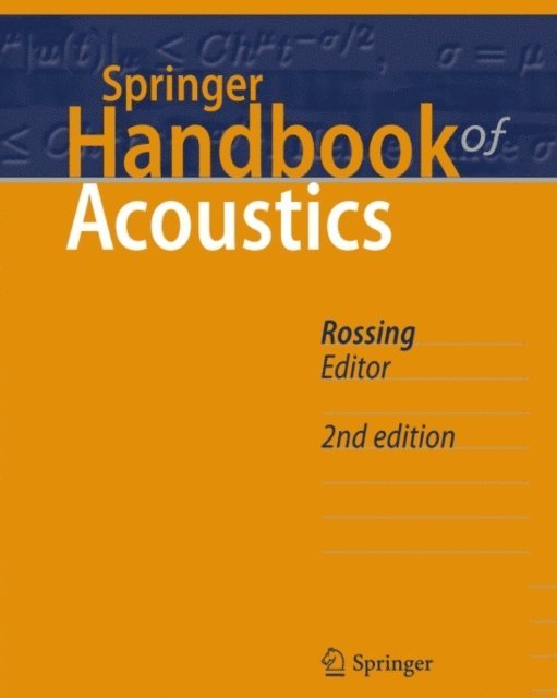 Thomas Rossing - Springer Handbook of Acoustics, E-bok