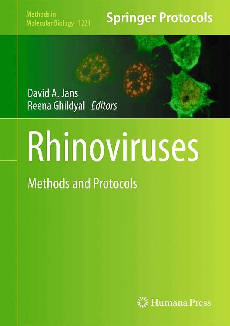David A. Jans, Reena Ghildyal - Rhinoviruses, Inbunden
