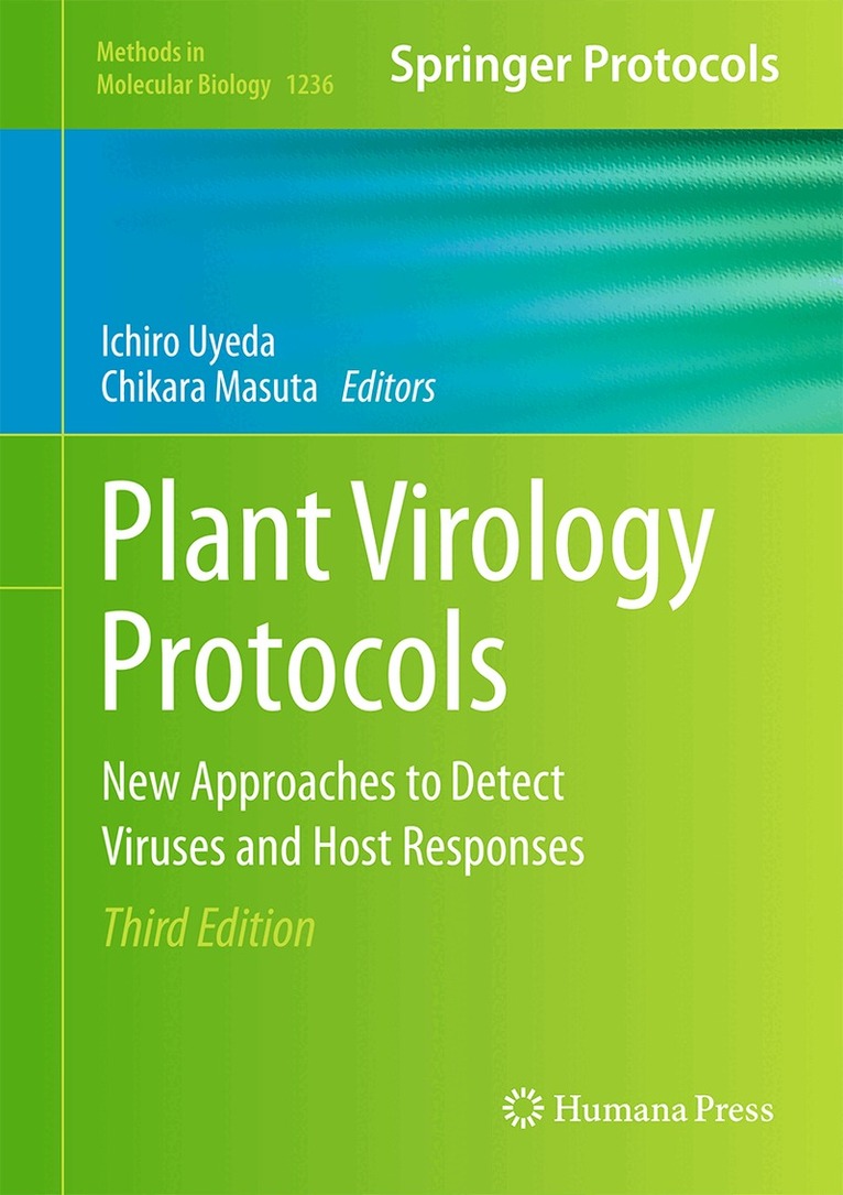 Ichiro Uyeda, Chikara Masuta - Plant Virology Protocols, Inbunden