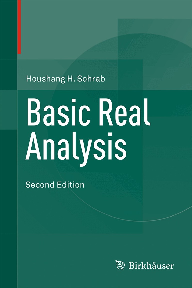 Houshang H. Sohrab - Basic Real Analysis, Inbunden. Tillgänglighet: Lägg i varukorg
