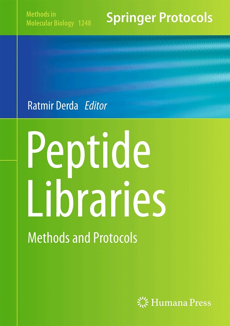 Ratmir Derda - Peptide Libraries, Inbunden