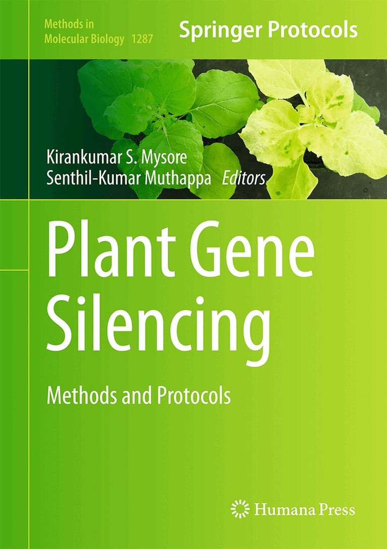 Kirankumar S. Mysore, Muthappa Senthil-Kumar - Plant Gene Silencing, Inbunden