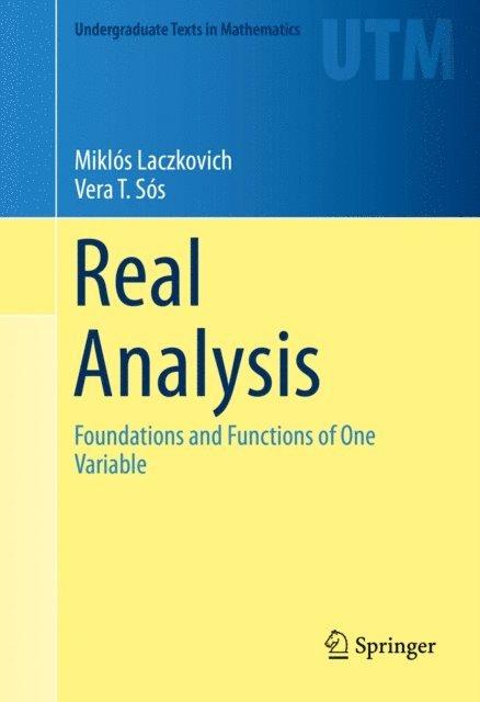 Vera T. Sos, Miklos Laczkovich - Real Analysis, E-bok