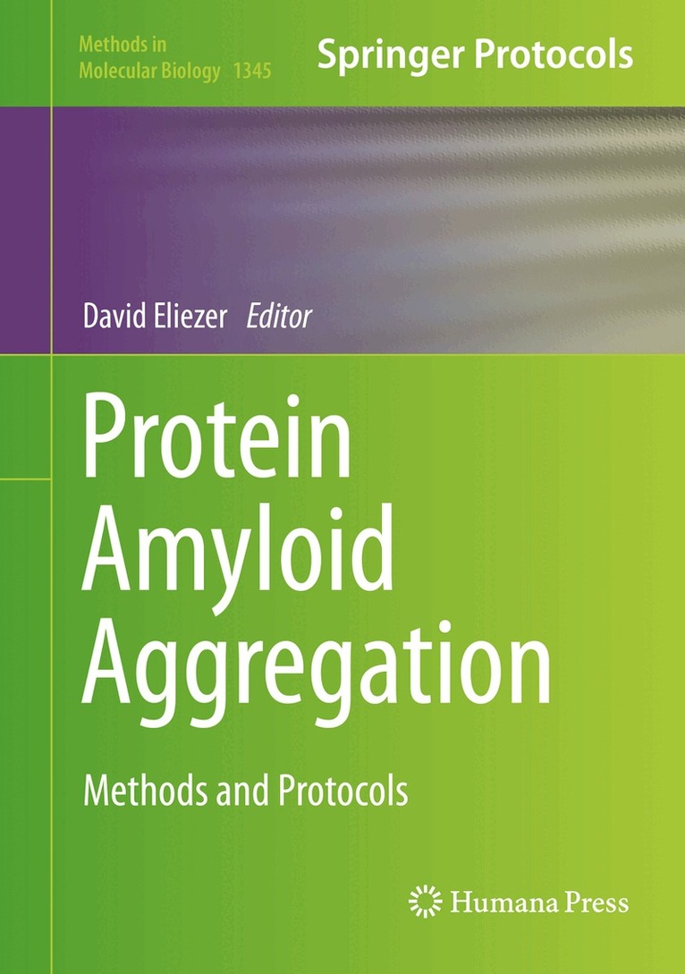 David Eliezer - Protein Amyloid Aggregation, Inbunden