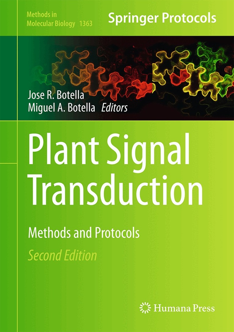 Jose R. Botella, Miguel A. Botella - Plant Signal Transduction, Inbunden
