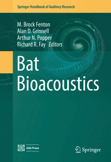 Richard R. Fay, Arthur N. Popper, Alan D. Grinnell, M. Brock Fenton - Bat Bioacoustics, E-bok