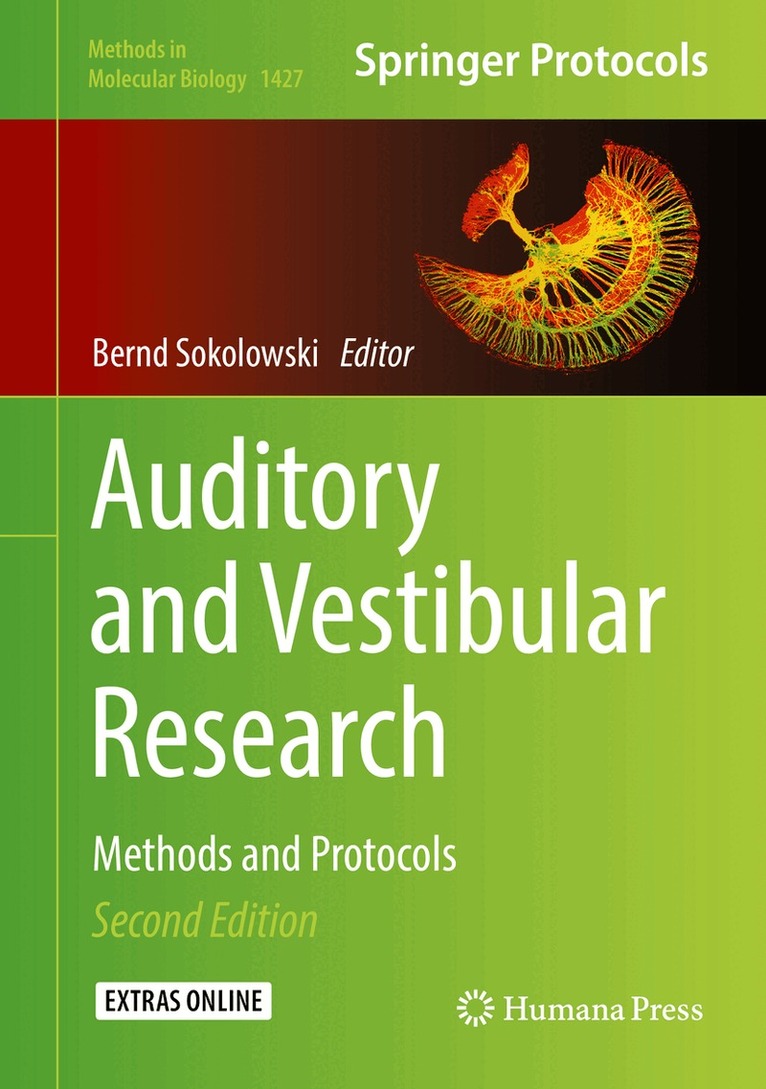 Bernd Sokolowski - Auditory and Vestibular Research, Inbunden