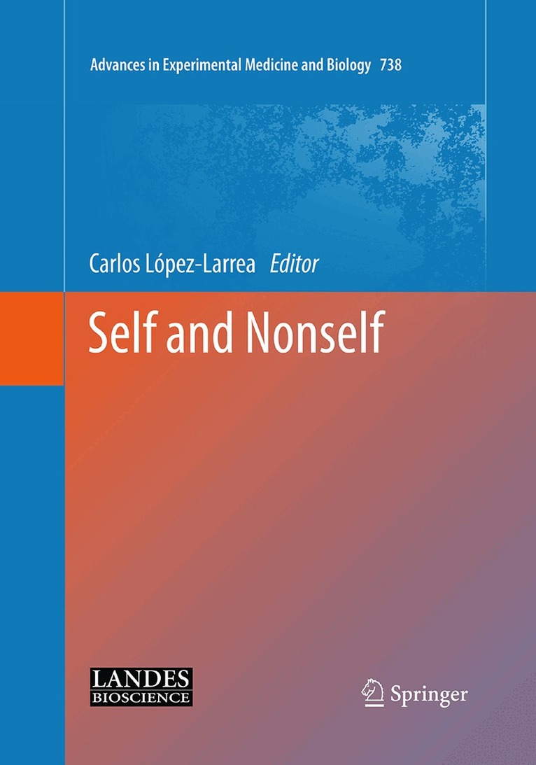 Carlos López-Larrea - Self and Nonself, Häftad. Tillgänglighet: Lägg i varukorg