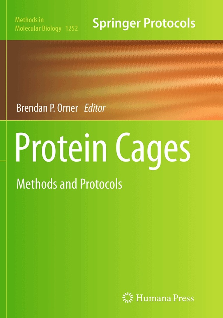 Brendan P. Orner - Protein Cages, Häftad