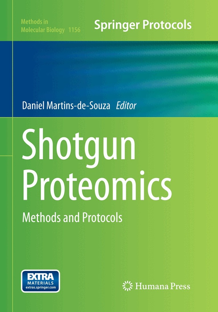 Daniel Martins-de-Souza - Shotgun Proteomics, Häftad