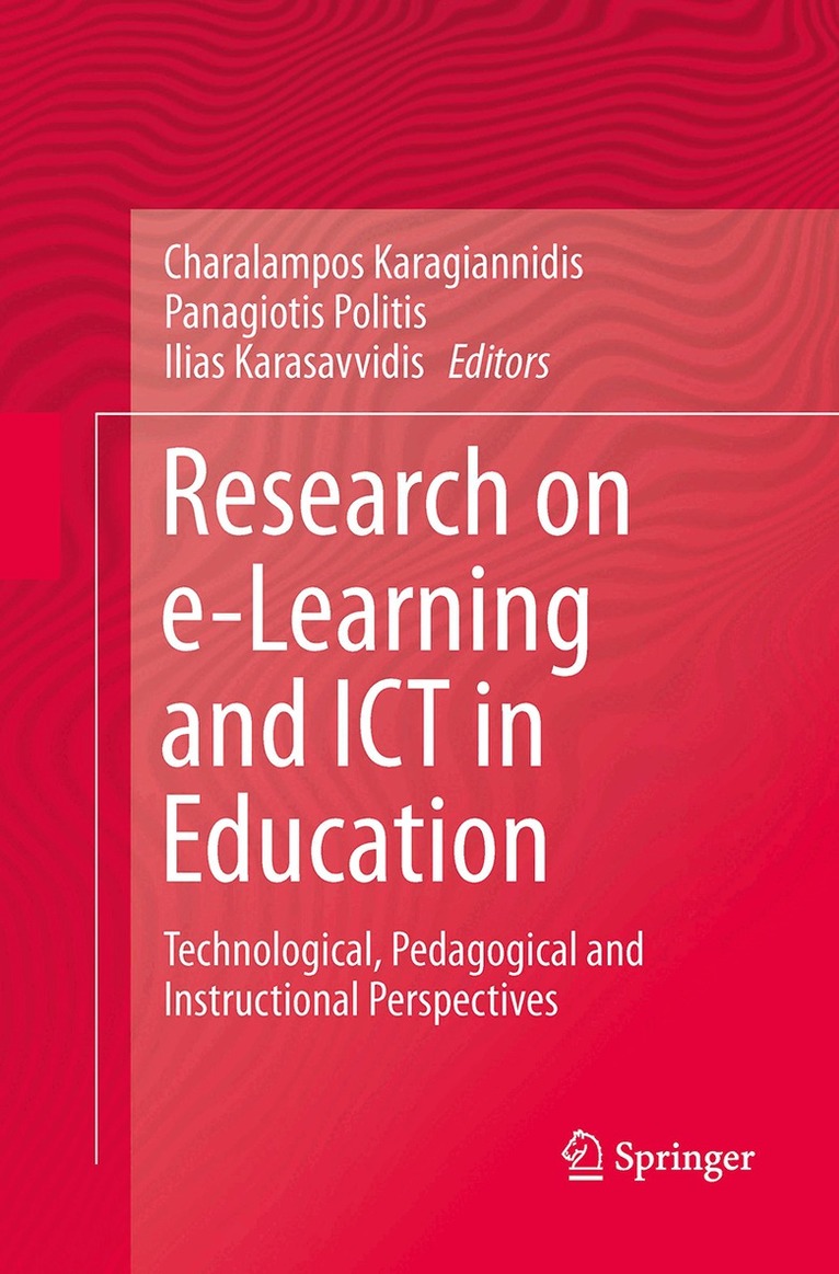Charalampos Karagiannidis, Panagiotis Politis, Ilias Karasavvidis - Research on e-Learning and ICT in Education, Häftad