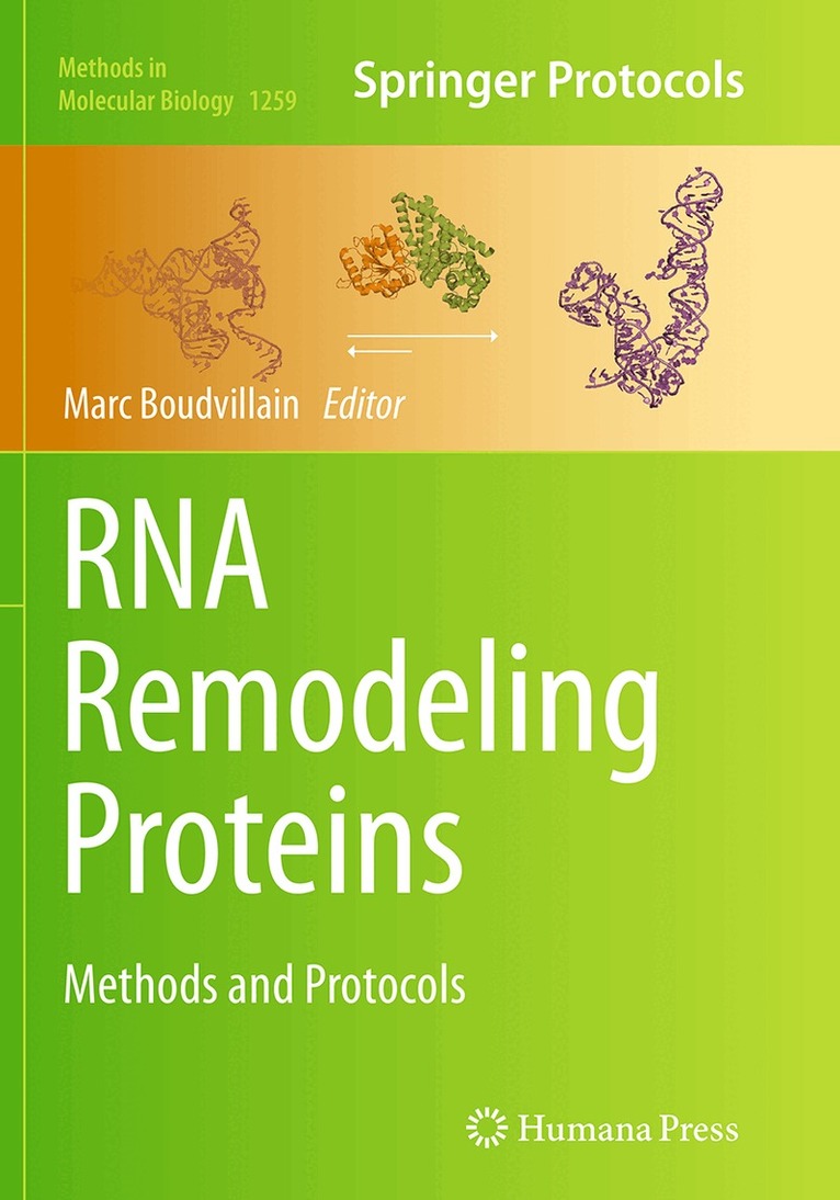 Marc Boudvillain - RNA Remodeling Proteins, Häftad. Tillgänglighet: Lägg i varukorg