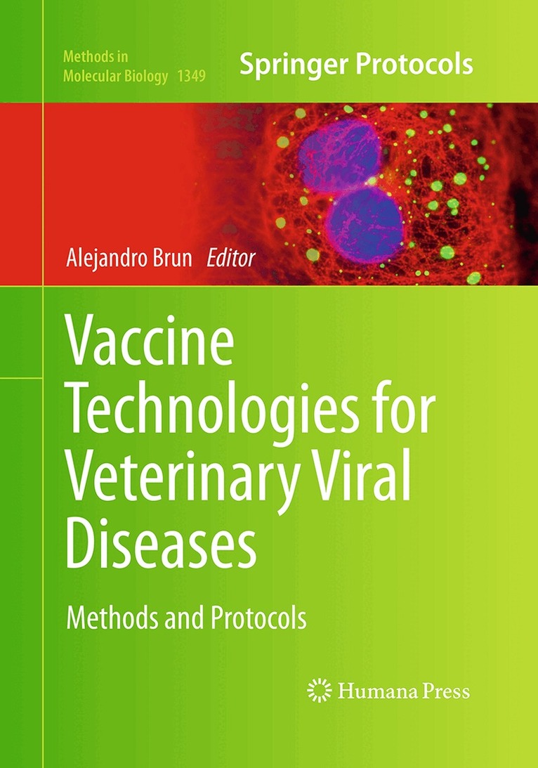 Alejandro Brun - Vaccine Technologies for Veterinary Viral Diseases, Häftad