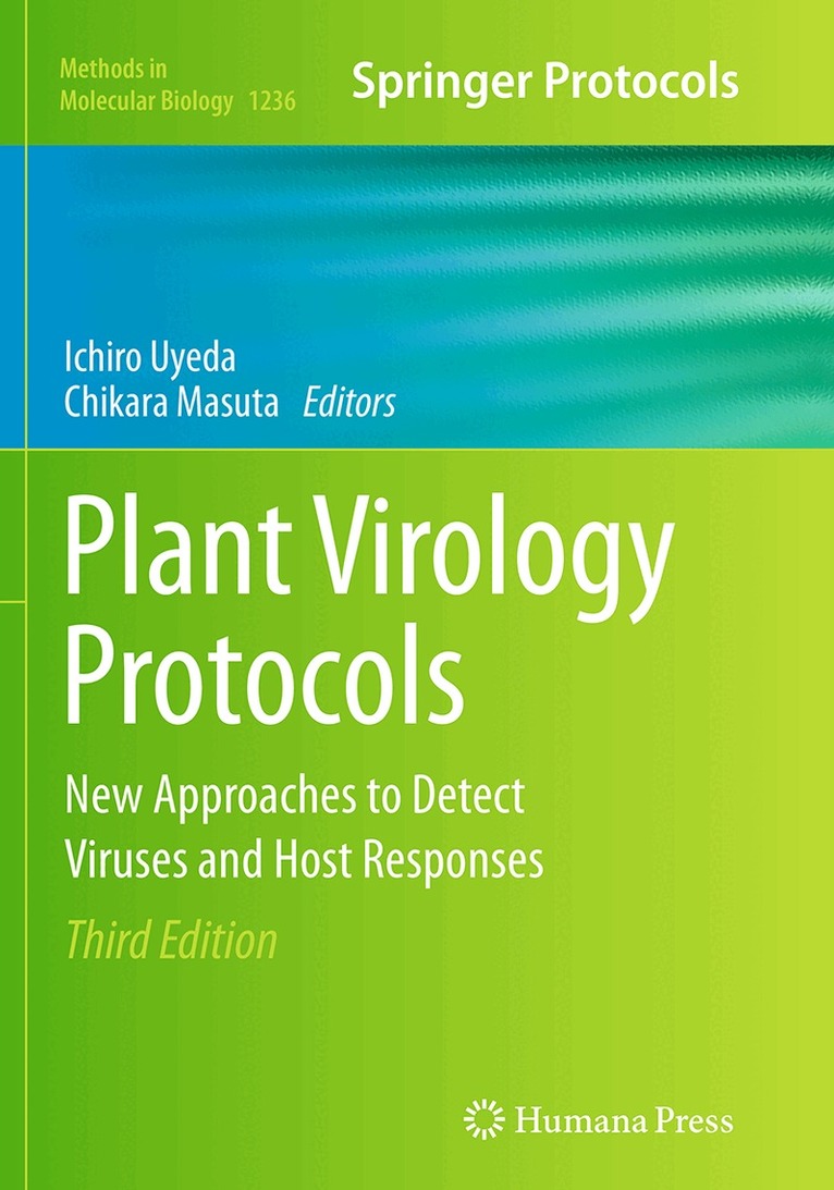 Ichiro Uyeda, Chikara Masuta - Plant Virology Protocols, Häftad