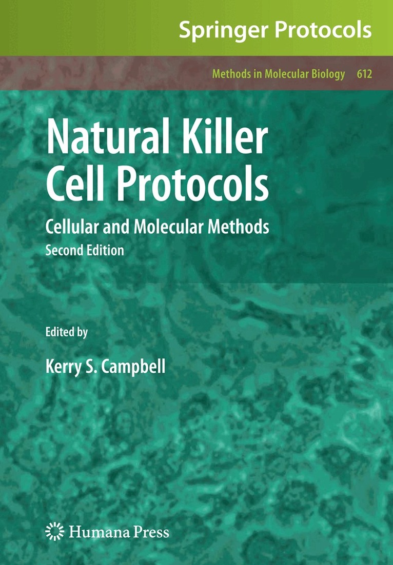 Kerry S. Campbell - Natural Killer Cell Protocols, Häftad