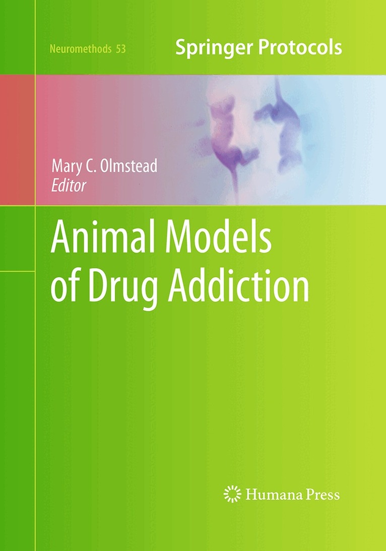 Mary C. Olmstead - Animal Models of Drug Addiction, Häftad