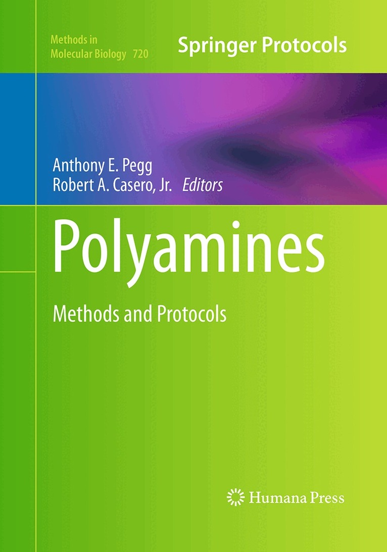 Anthony E. Pegg, Robert A. Casero, Jr. - Polyamines, Häftad
