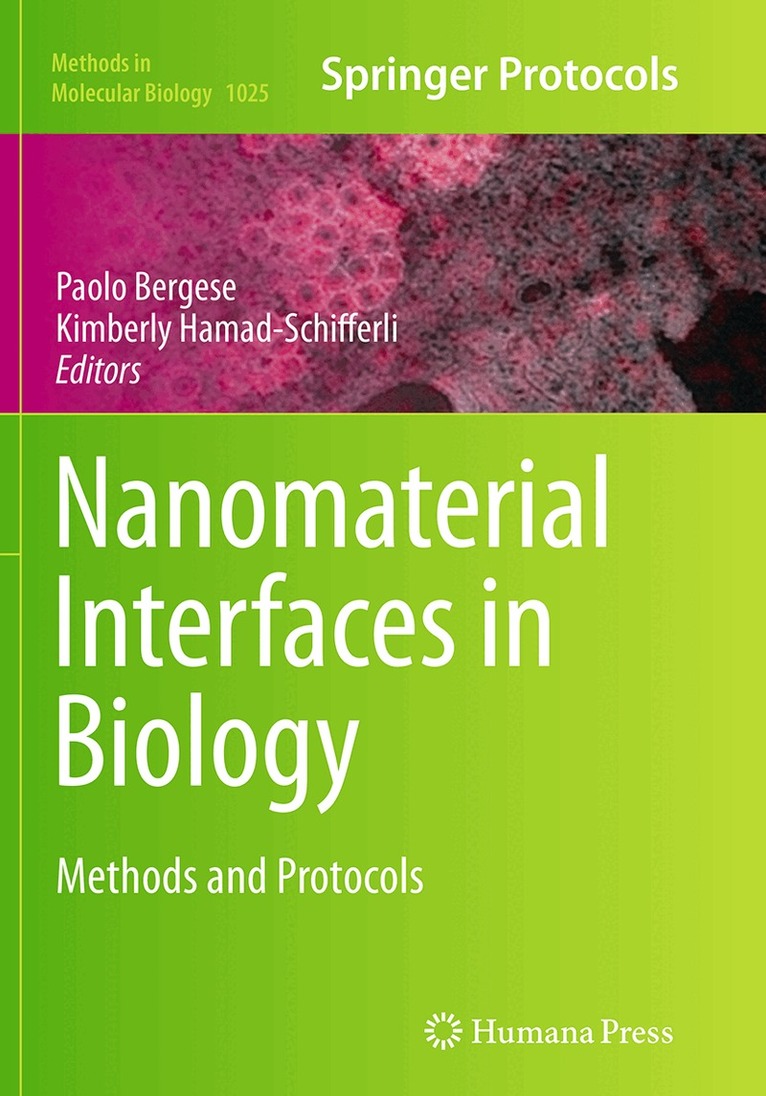 Paolo Bergese, Kimberly Hamad-Schifferli - Nanomaterial Interfaces in Biology, Häftad
