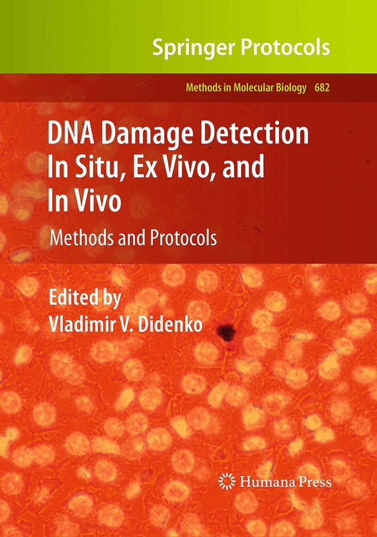 Vladimir V. Didenko - DNA Damage Detection In Situ, Ex Vivo, and In Vivo, Häftad