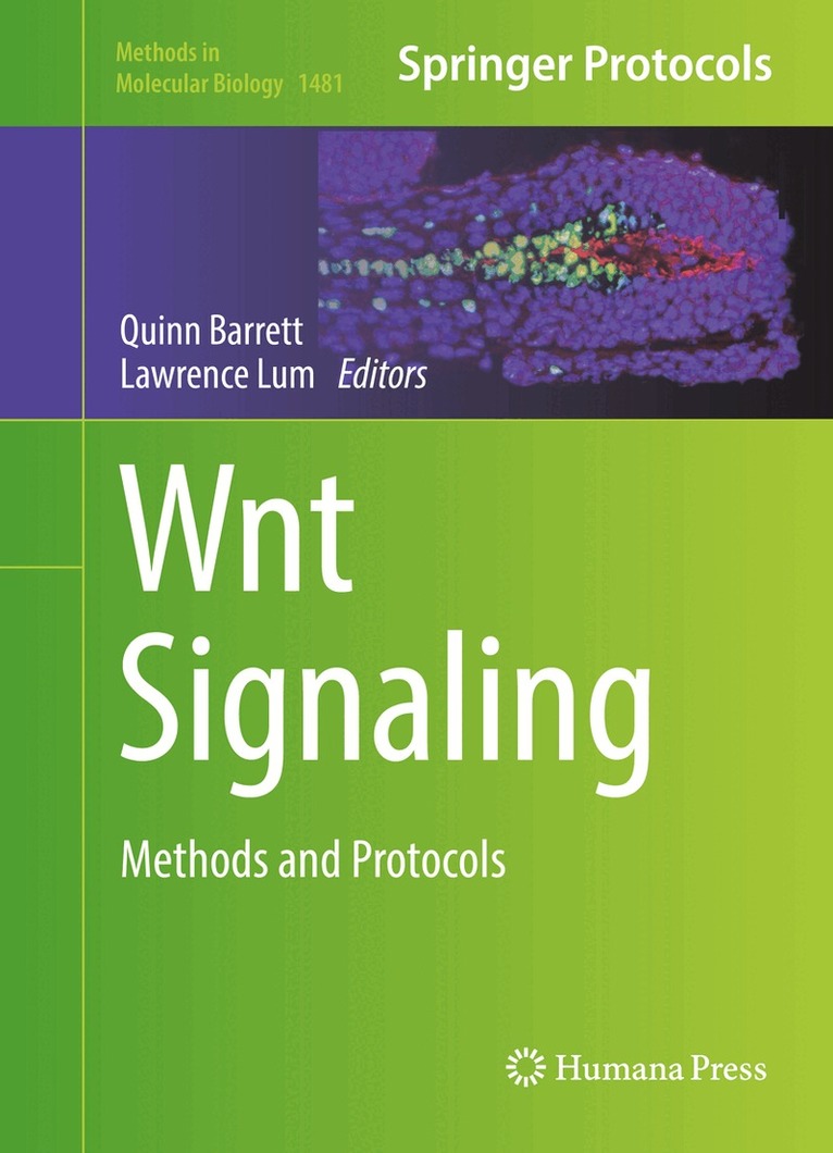 Quinn Barrett, Lawrence Lum - Wnt Signaling, Inbunden