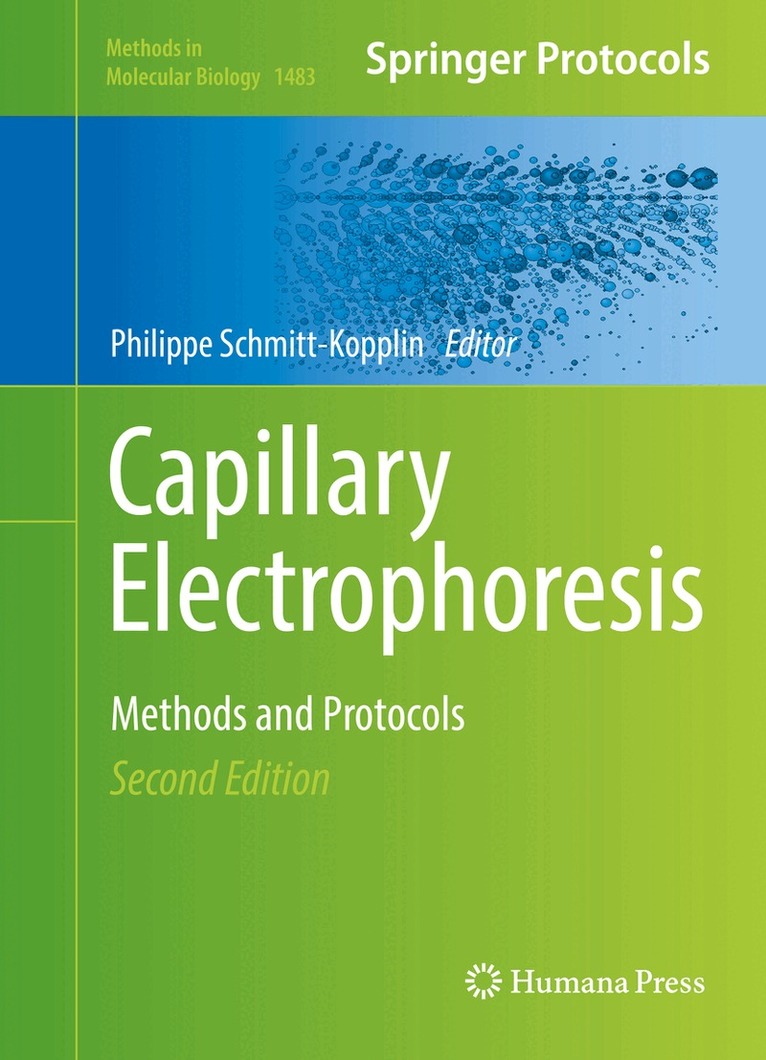 Philippe Schmitt-Kopplin - Capillary Electrophoresis, Inbunden